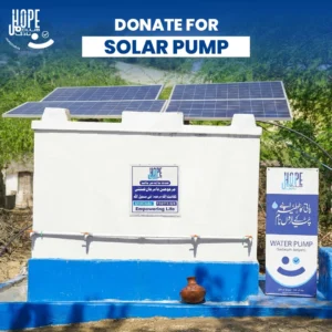 Donate a Solar Water Pump in Pakistan