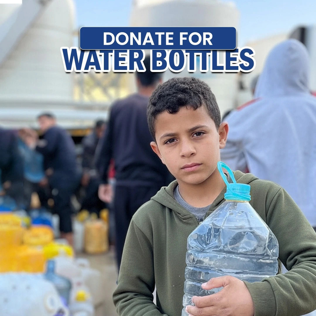 Donate Water Bottles for Needy (Be Someone Smile)