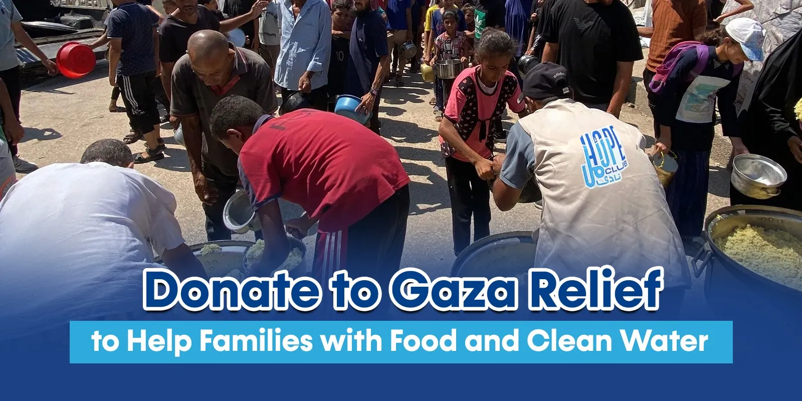 Donate to Gaza Relief to Help Families with Food and Clean Water