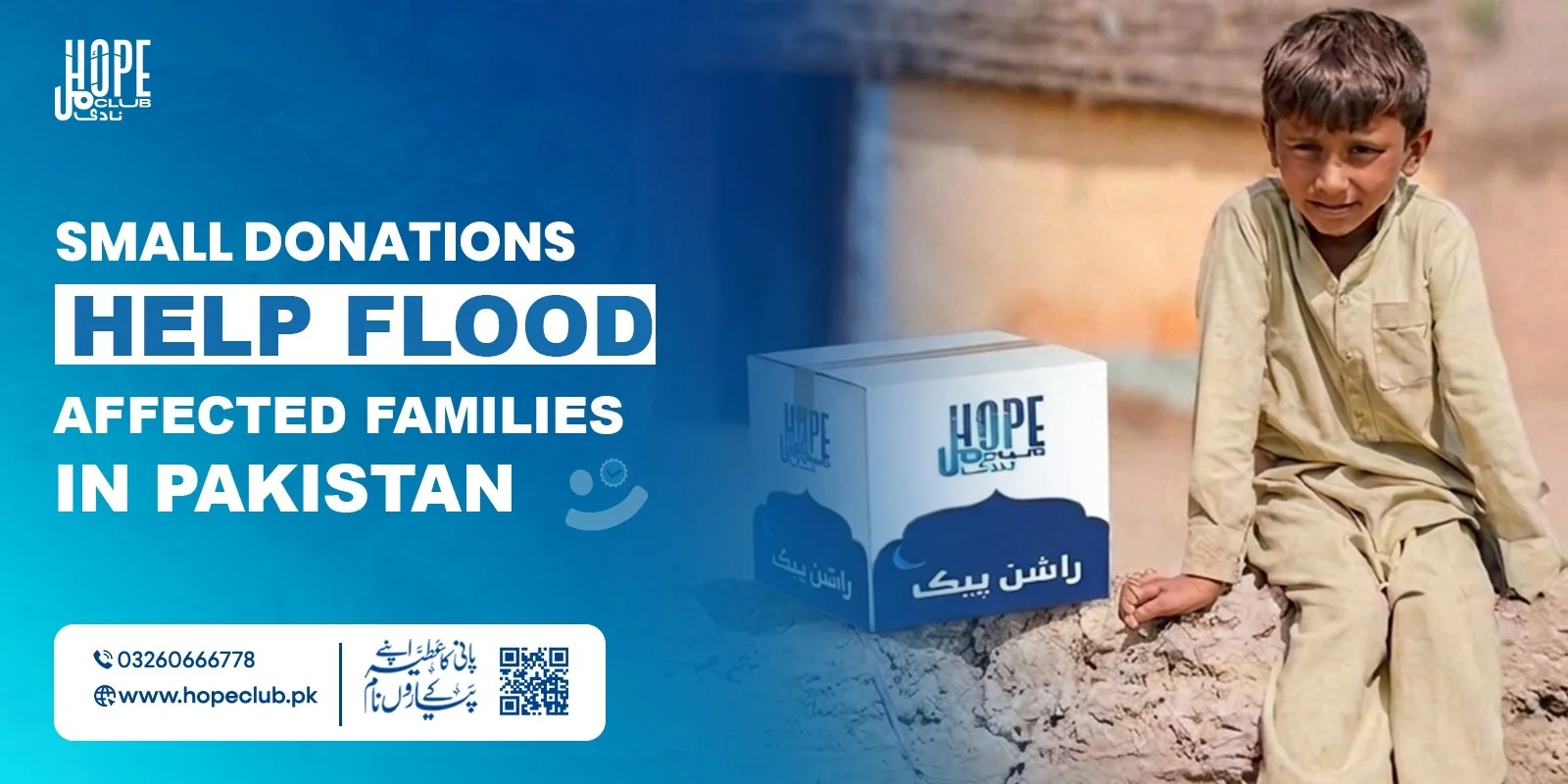 Small Donations Help Flood-Affected Families in Pakistan