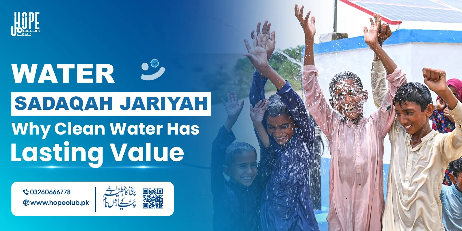 Water Sadaqah Jariyah: Why Clean Water Has Lasting Value